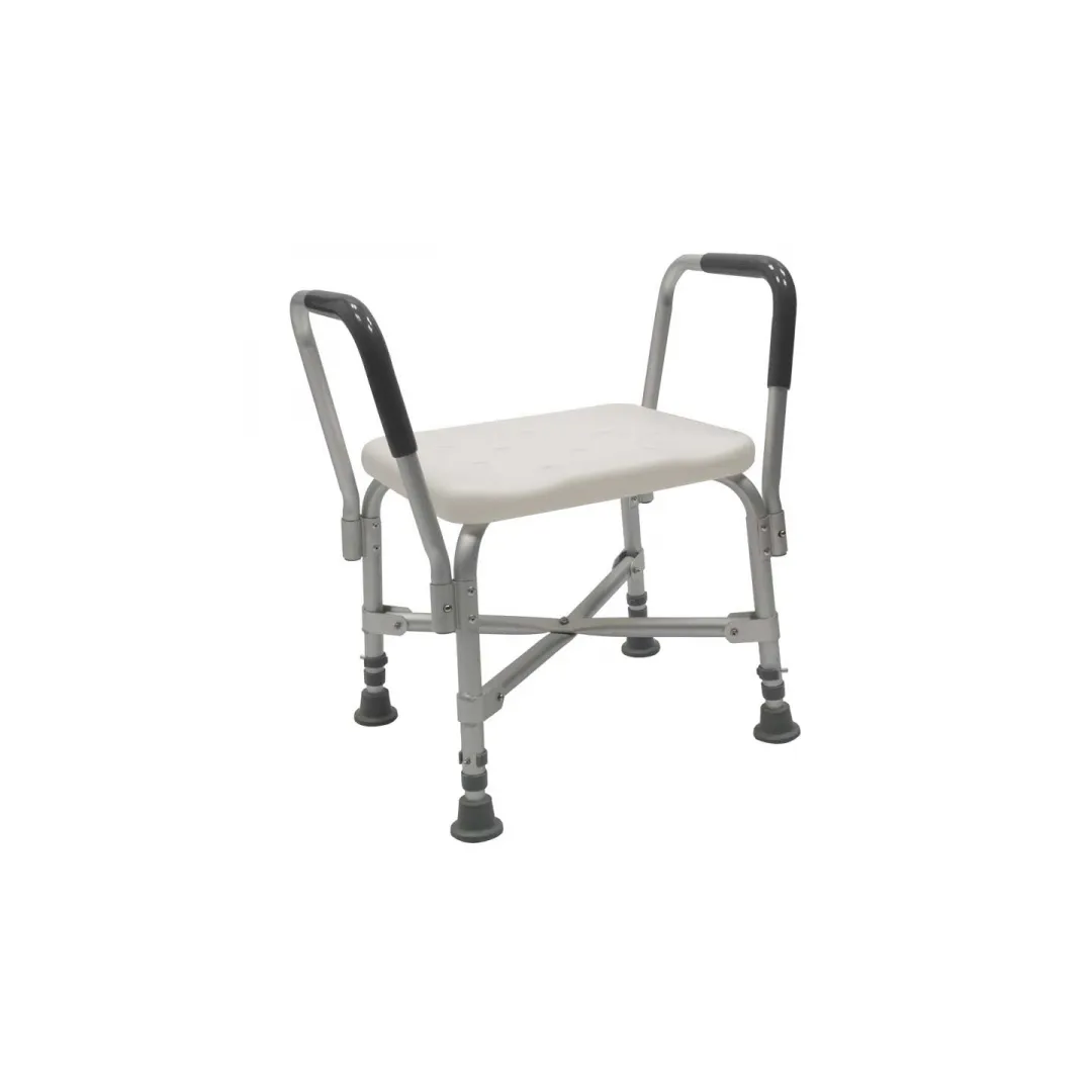 Taburete de Ducha Reforzado con Reposabrazos