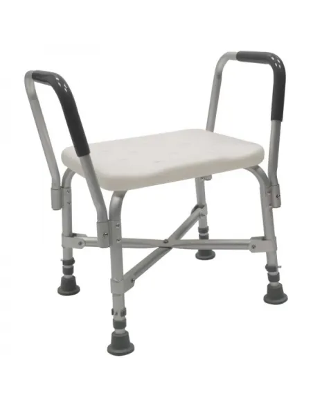 Taburete de Ducha Reforzado con Reposabrazos