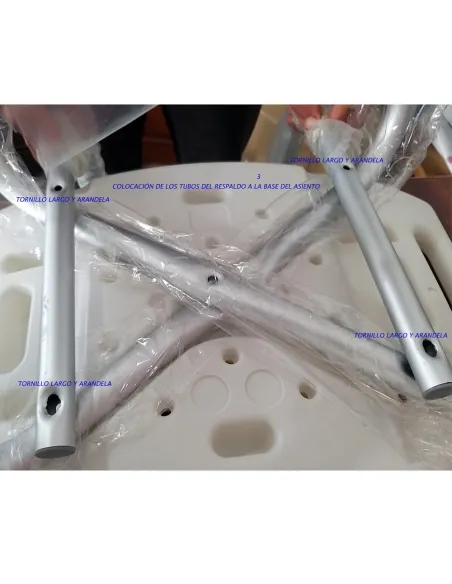 Silla de Ducha Reforzada