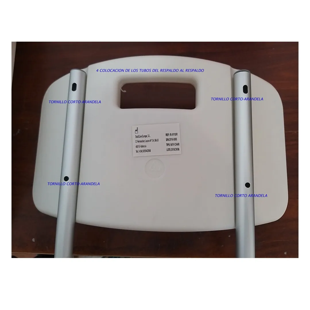 Silla de Ducha Reforzada