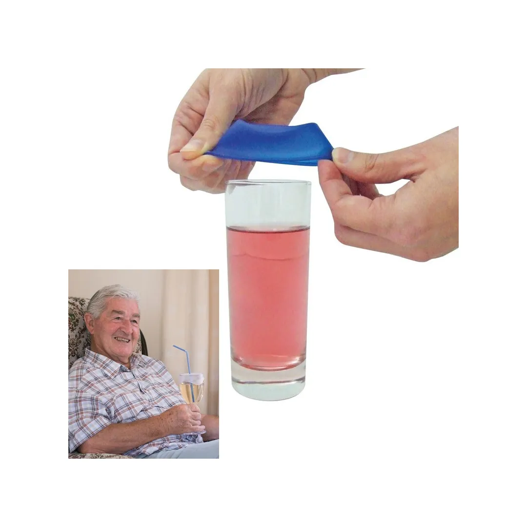 Tapa Elástica hermética para Vasos y Copas SAFESIP