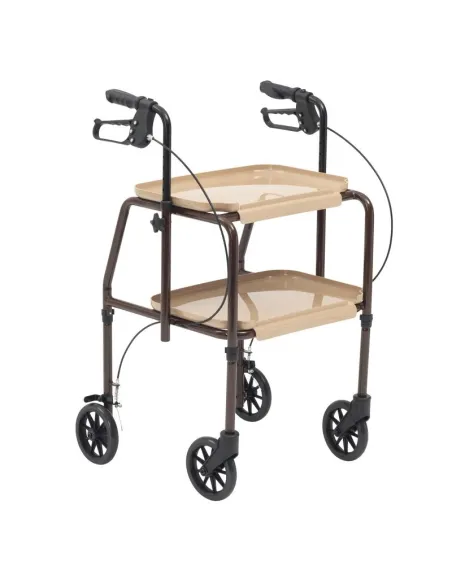 Andador Rollator con Bandejas y frenos