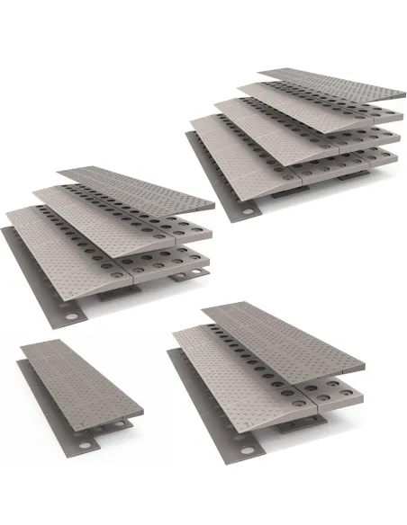 Rampa Modular SECUCARE para escalón de 2, 4, 6 o 8 cm. Rampa Modular SECUCARE para escalón de 2, 4, 6 o 8 cm.