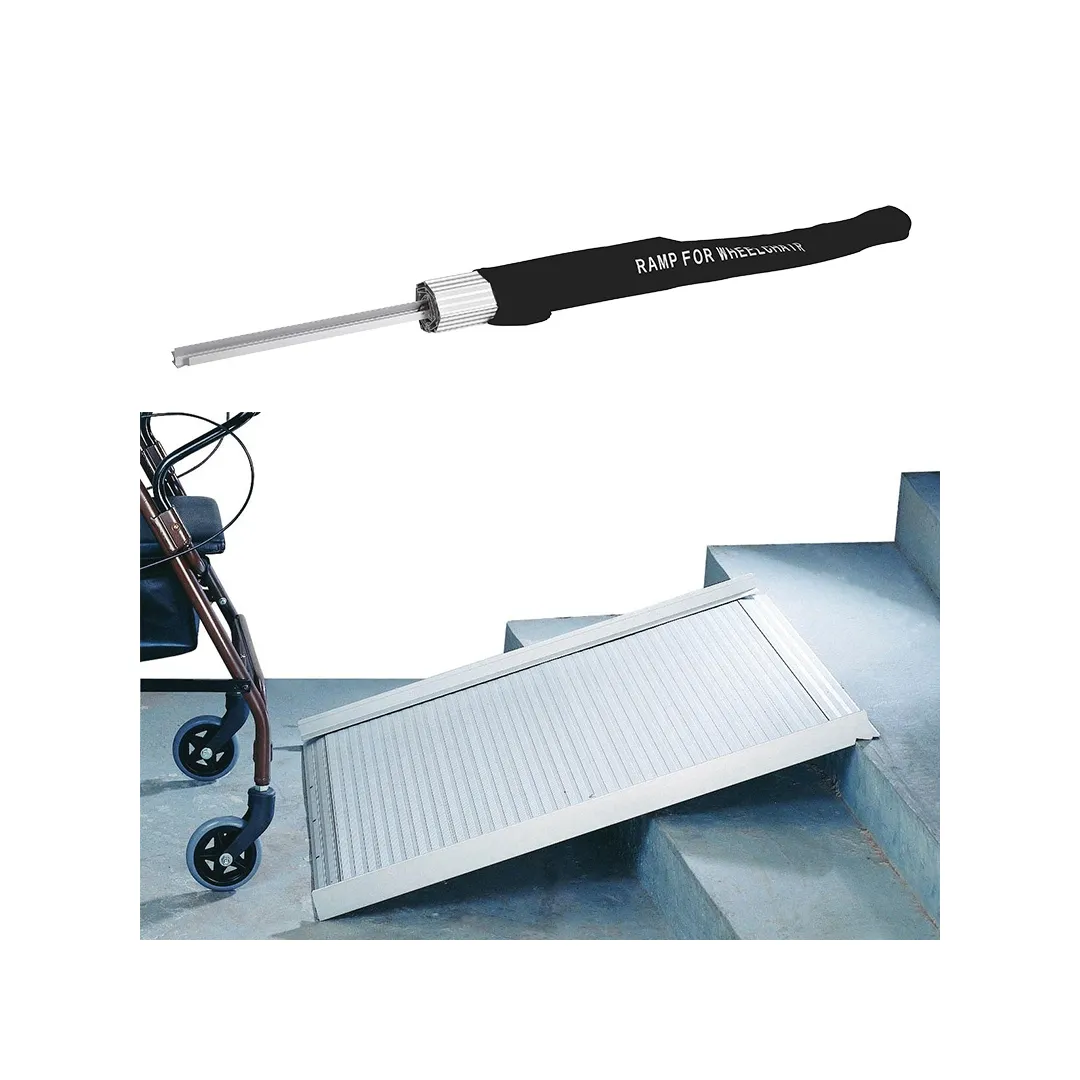 Rampa Enrollable  de 90 cm para Sillas de Ruedas
