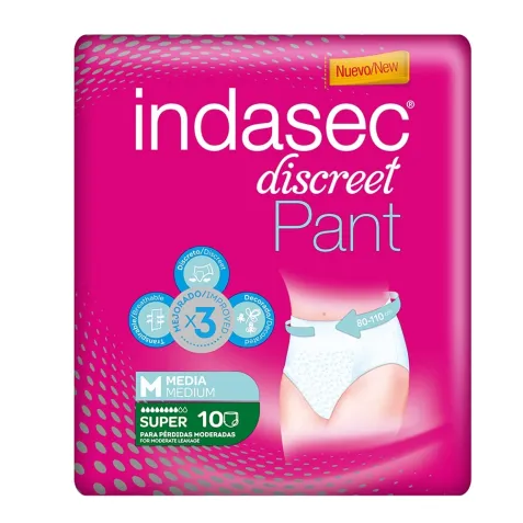 INDASEC Discreet Pant SUPER  Talla Mediana