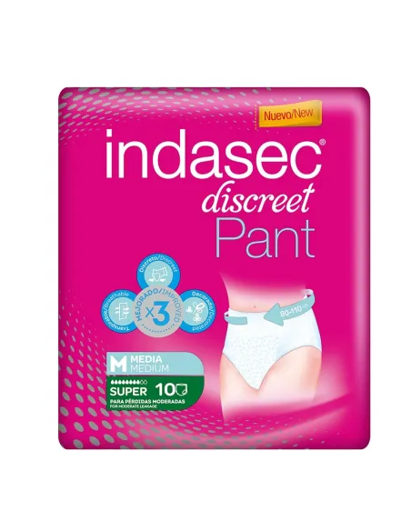 INDASEC Discreet Pant SUPER  Talla Mediana