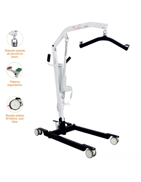 Grúa de Traslado Hidráulica ECLIPSE 150 Plegable con Arnés