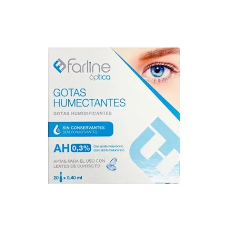 Farline Gotas Humectantes 0,3% AH 20x0,4 ml