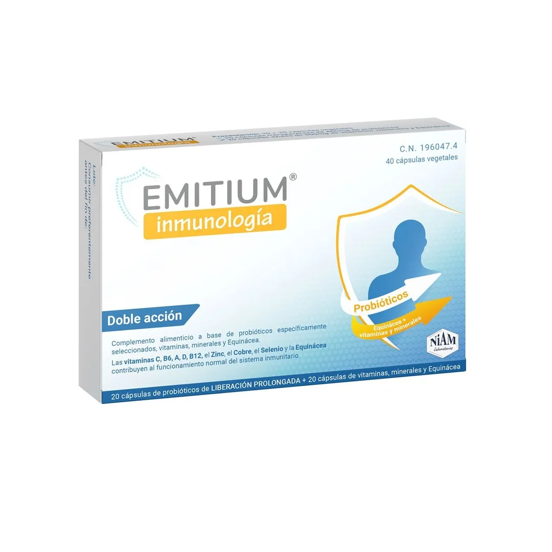EMITIUM Inmunología 40 cápsulas