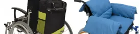 CUBRE SILLAS y BOLSOS para Sillas de Rueda