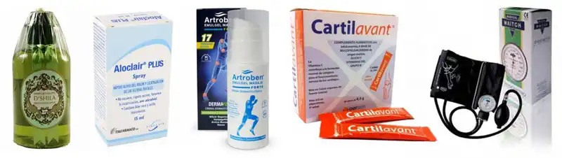Productos de parafarmacia