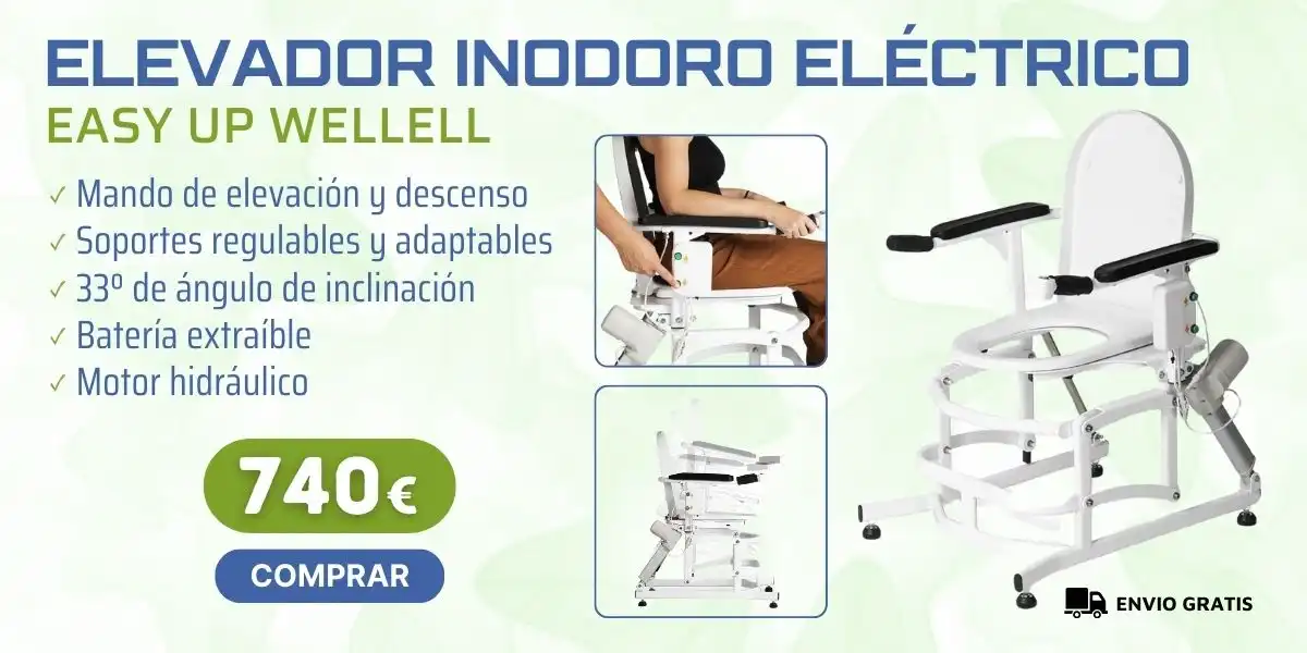 Elevador de Inodoro Eléctrico Easy Up Wellell