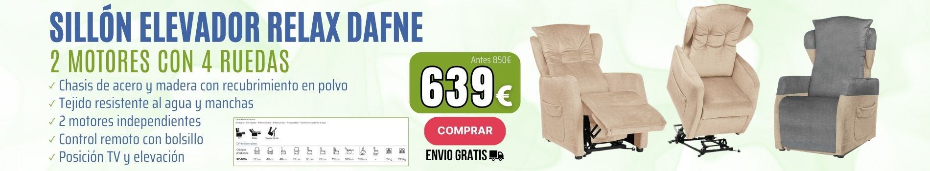 Sill&oacute;n DAFNE
